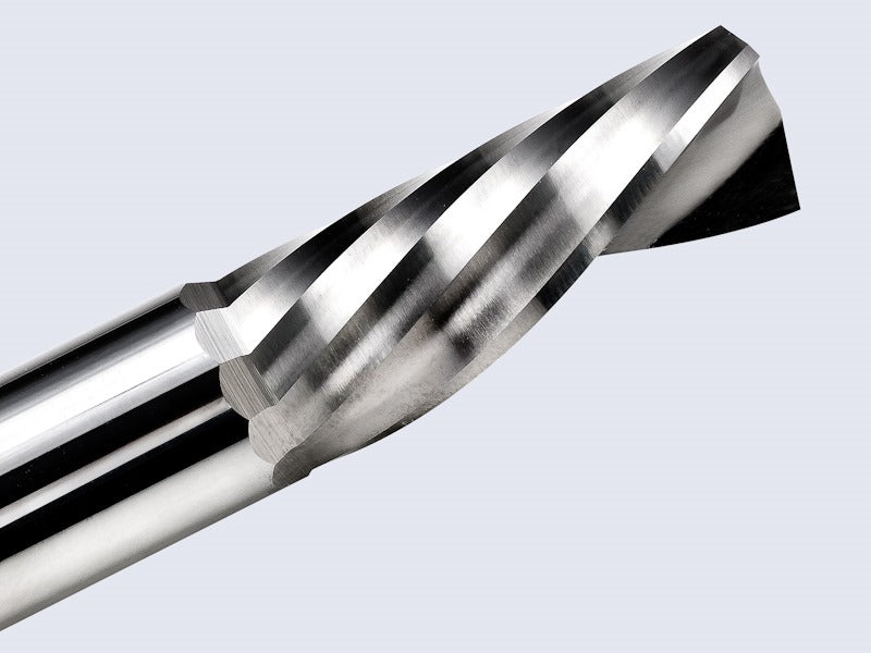 Kunststoff Einschneider VHM Fräser Ø 1.0 mm